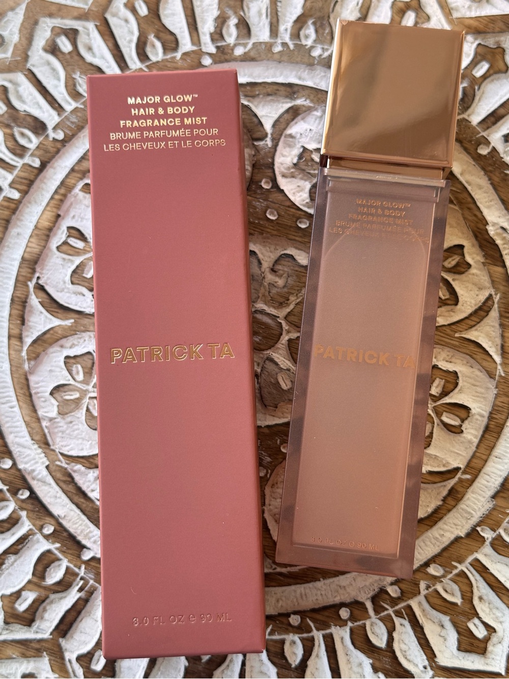Brand-new and unused Patrick Ta Major Glow Hair & Body